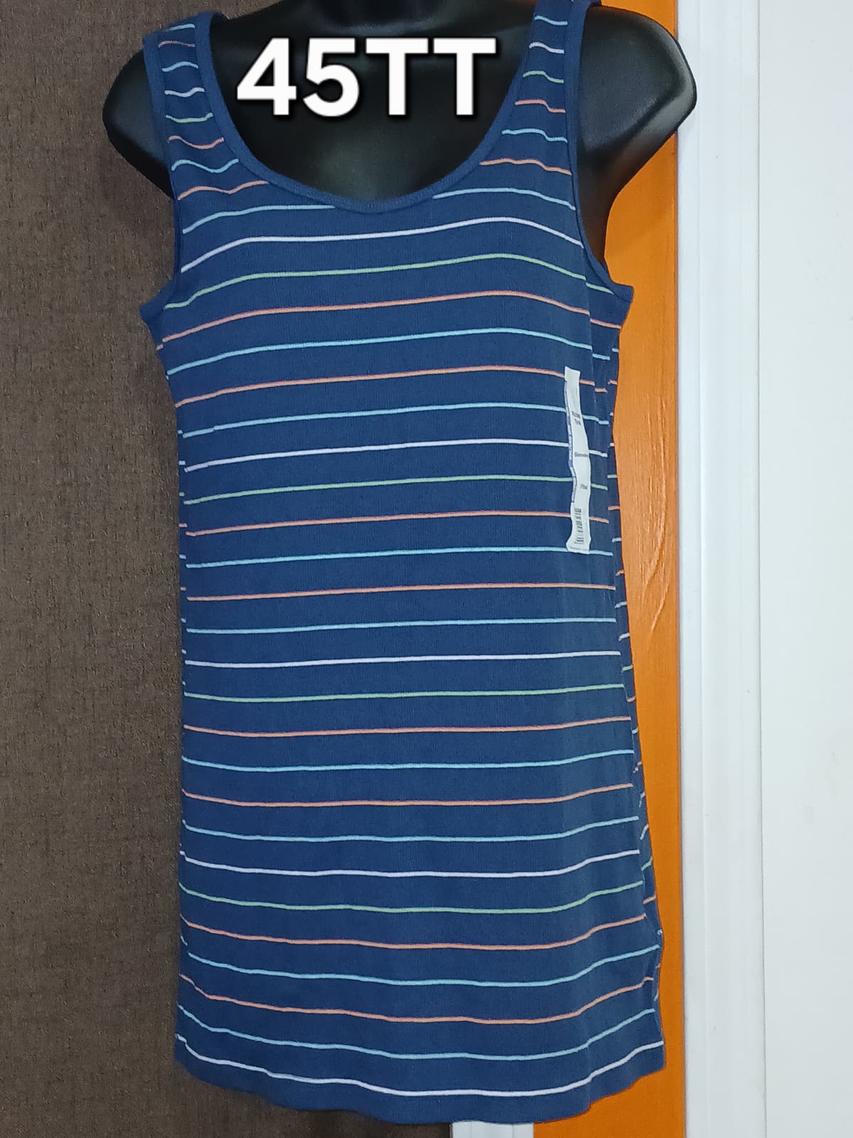 Women's and men's clothing is sold, among other th