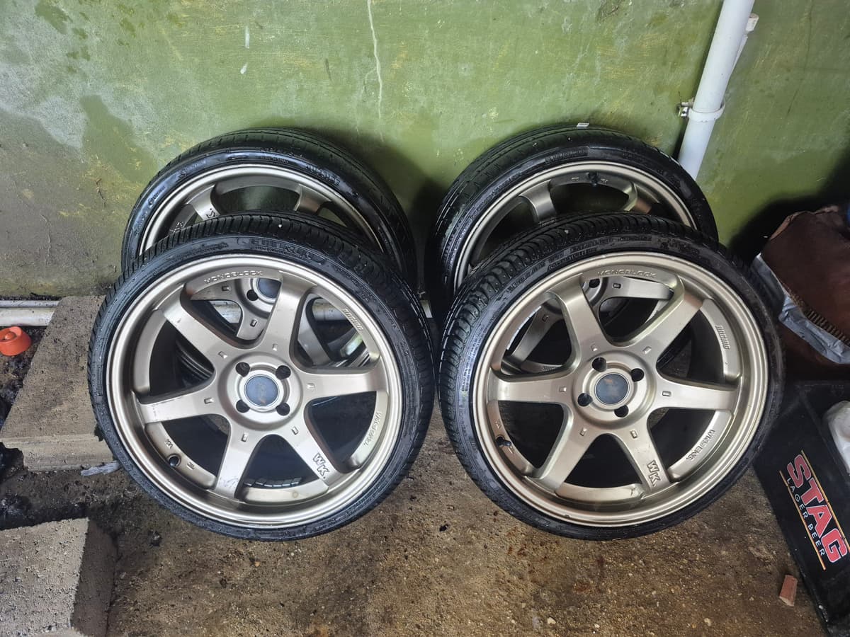 18" Bronze WORK Wheels